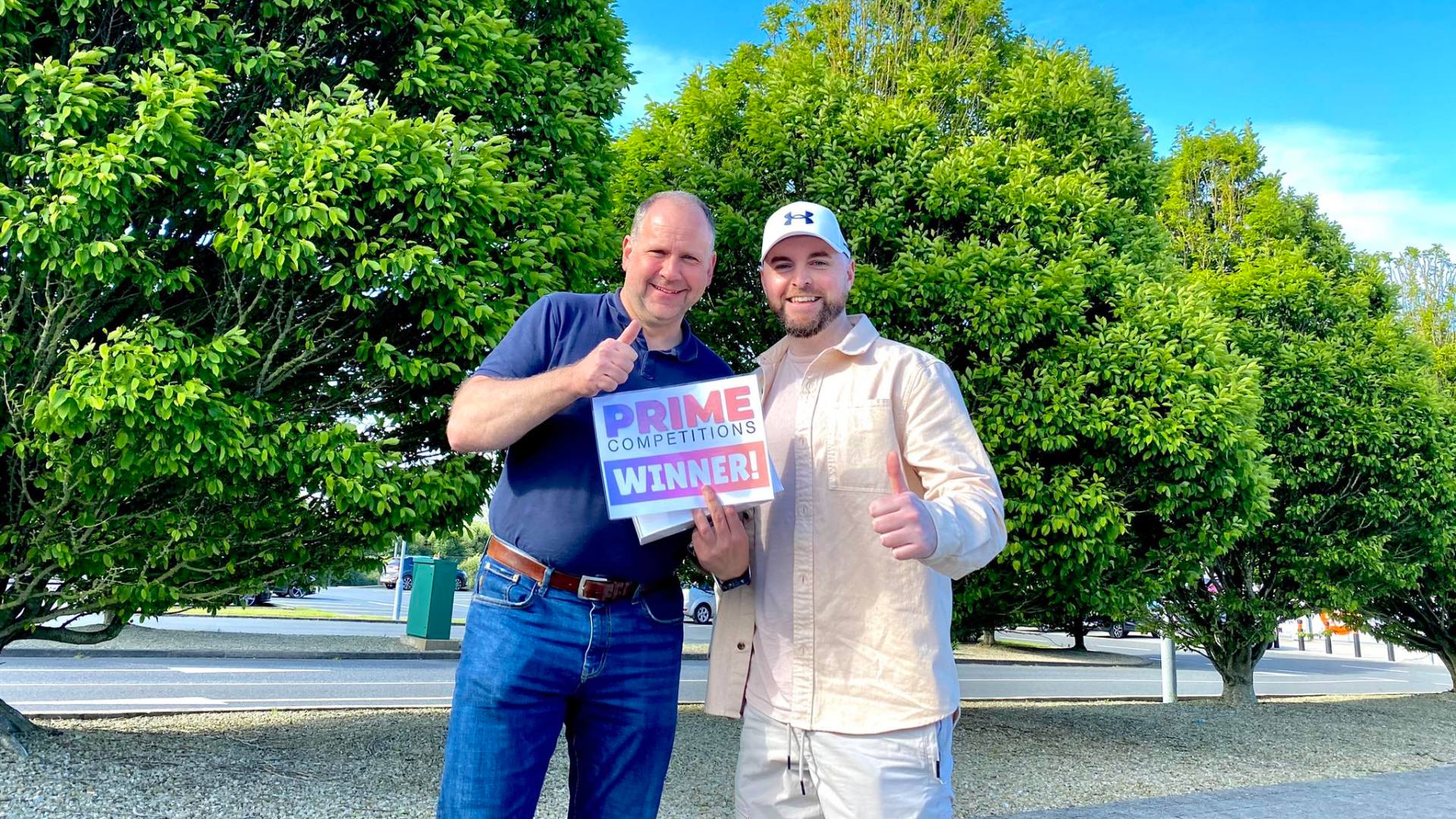 Prime Competitions Apple Ipad Winner - Ross Skelly from Clonmel Co Tipperary